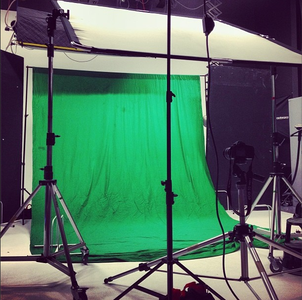 Green screening ©Lucy Hawes